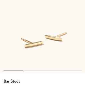 Mejuri bar studs
